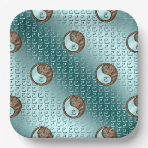 Year of the Earth Snake Paper Plate