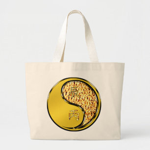 Year of the Fire Dragon Large Tote Bag