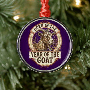 Year Of The Fire Goat 2027 Ornament