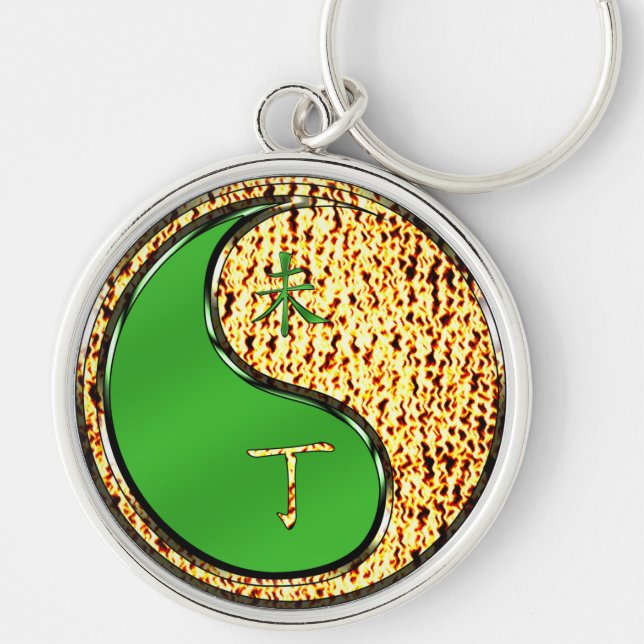 Year of the Fire Goat Key Ring (Front)