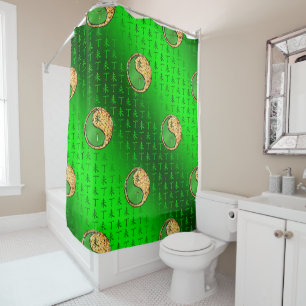 Year of the Fire Goat Shower Curtain