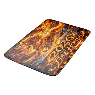 Year of the Fire Horse 2026 Bath Mat
