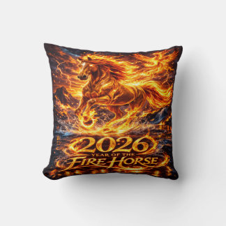 Year of the Fire Horse 2026 Cushion