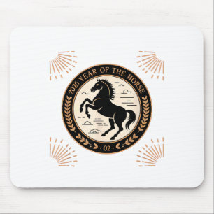 Year Of The Fire Horse 2026 Festive Chinese New Ye Mouse Pad