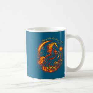 Year Of The Fire Horse 2026 Lunar Chinese New Year Coffee Mug