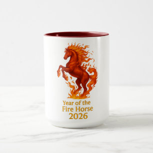 Year of the Fire Horse 2026 Mug