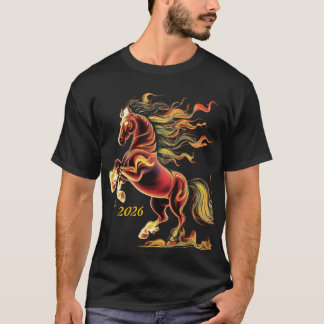 Year of the Fire Horse 2026 T-Shirt