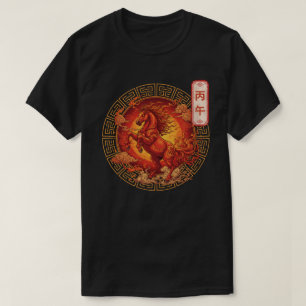  Year of the Fire Horse 2026 T-Shirt