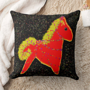 Year of the Fire Horse Chinese Lunar New Year Cushion
