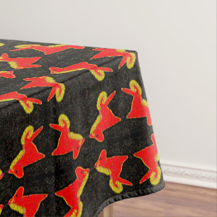 Year of the Fire Horse Chinese Lunar New Year Tablecloth