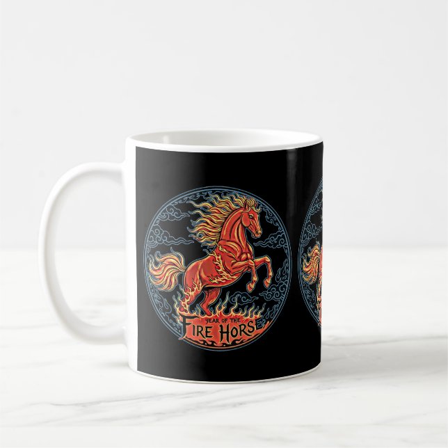 Year of the Fire Horse Mug (Left)