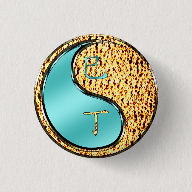 Year of the Fire Snake 3 Cm Round Badge (Front)