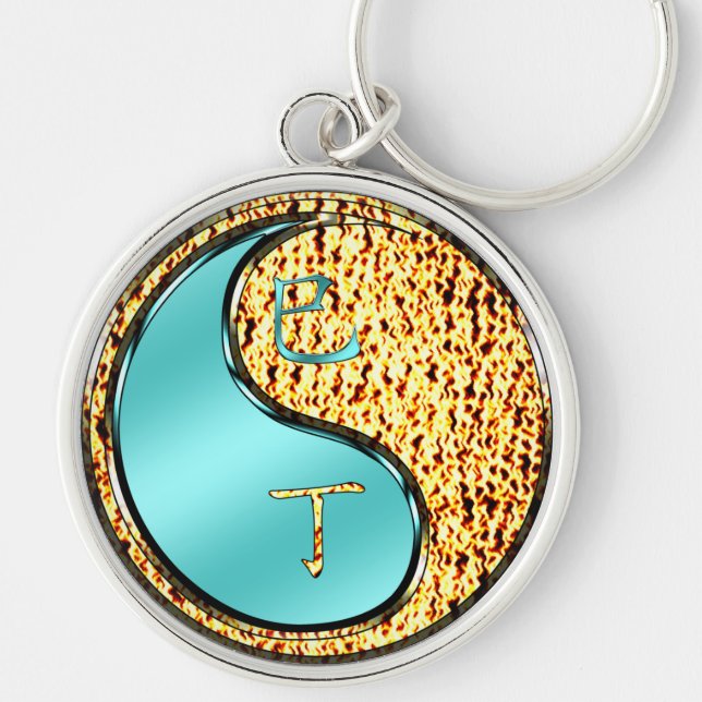 Year of the Fire Snake Key Ring (Front)