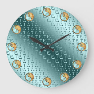Year of the Fire Snake Large Clock