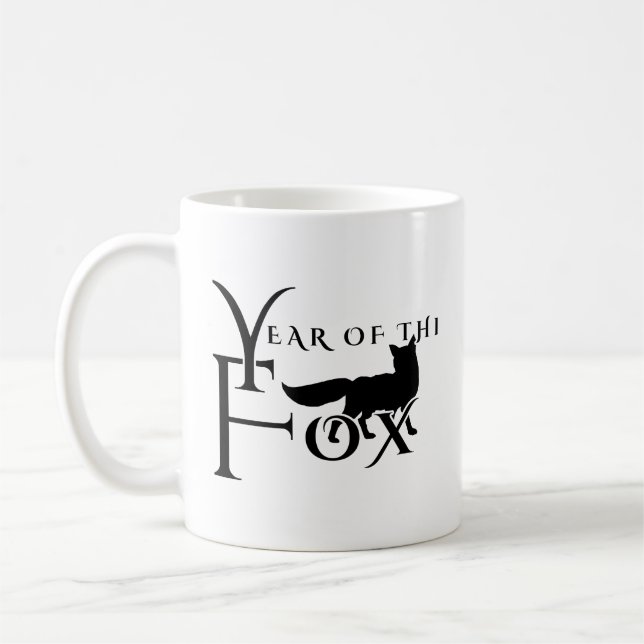 Year of the fox coffee mug (Left)