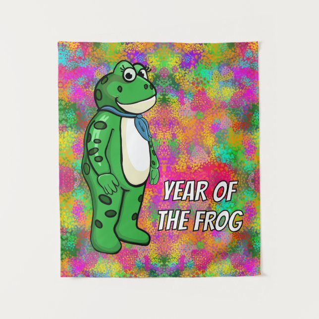 YEAR OF THE FROG TAPESTRY (Front)