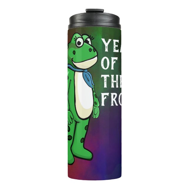 Year Of The Frog Thermal Tumbler (Front)