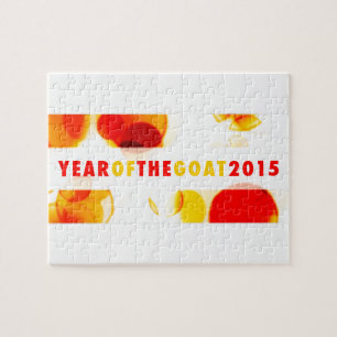 year of the goat 2015 (bokeh) jigsaw puzzle