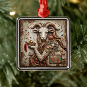 Year Of The Goat 2027 Chinese New Year Ornament