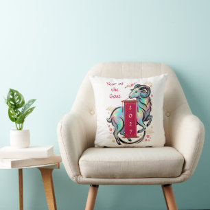 Year of the Goat 2027 Cushion