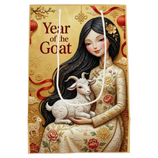 Year Of The Goat 2027 Gift Bag Lunar New Year