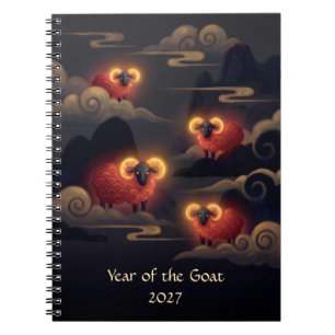 Year of the Goat 2027 Notebook
