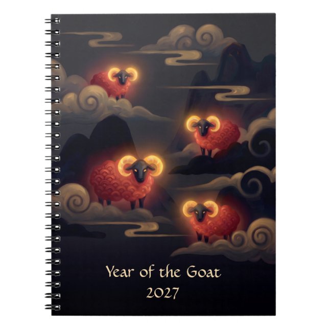Year of the Goat 2027 Notebook (Front)