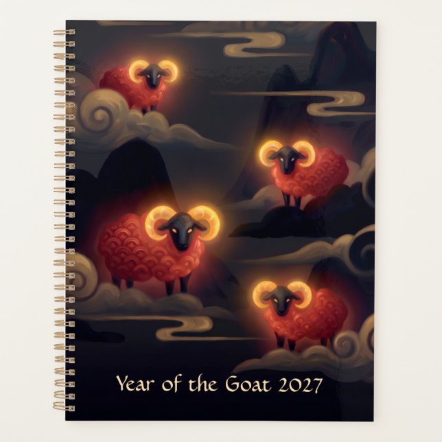 Year of the Goat 2027 Planner (Front)