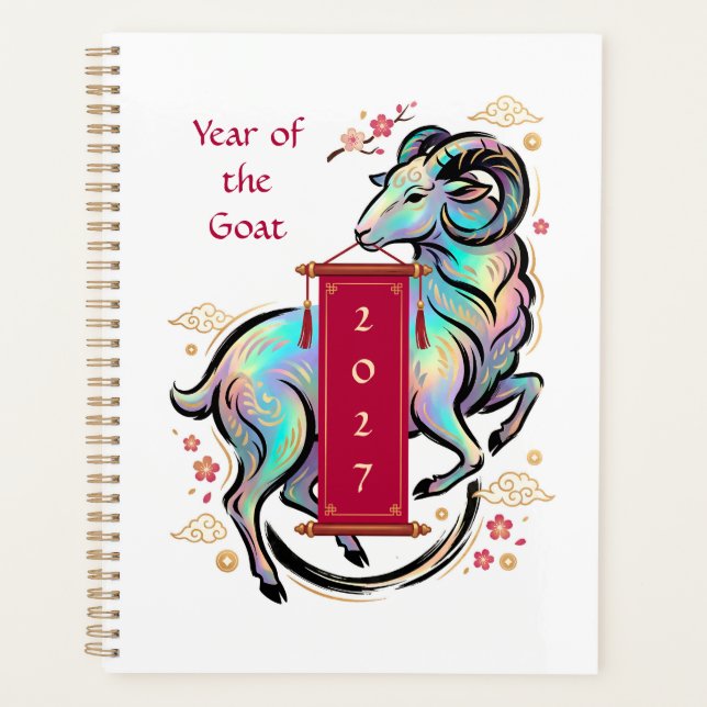 Year of the Goat 2027 Planner (Front)