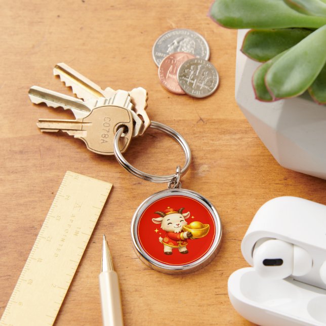 Year of the goat key ring (Desk)