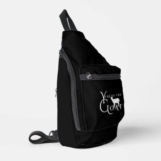Year of the goat sling bag (Left Corner)