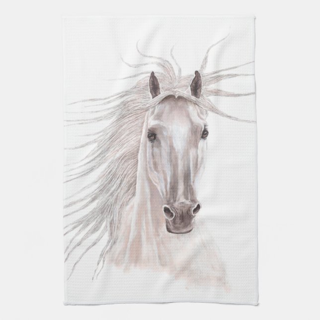 Year of the Horse 2014 Tea Towel (Vertical)