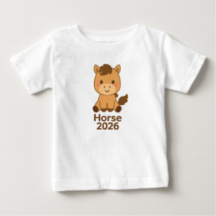 Year of the Horse 2026 Baby T-Shirt