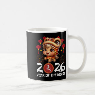 Year Of The Horse 2026 Chinese Lunar New Year Zodi Coffee Mug