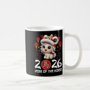 Year Of The Horse 2026 Chinese Lunar New Year Zodi Coffee Mug