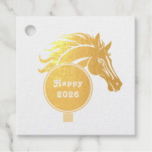 Year of the Horse 2026 Favour Tags