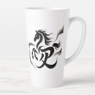 Year of the horse 2026 latte mug