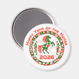 Year of the Horse 2026 Magnet