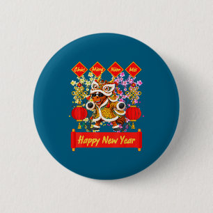 Year Of The Horse 2026 Vietnamese Lunar New Year 2 6 Cm Round Badge