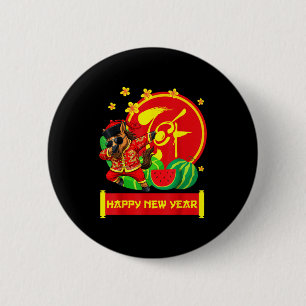 Year Of The Horse 2026 Vietnamese Lunar New Year 2 6 Cm Round Badge