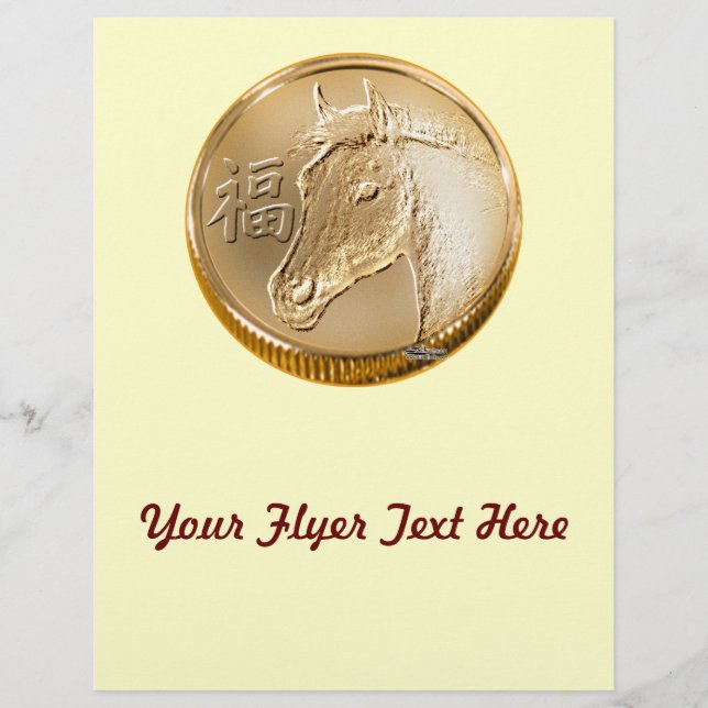 Year of the Horse Flyer (Front)