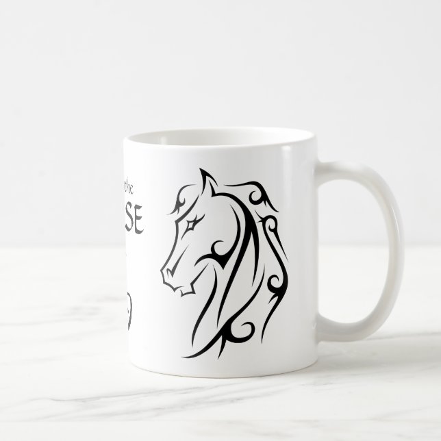 Year of the Horse Horses Head Mug (Right)