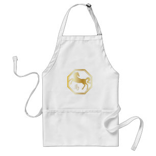 Year of the Horse Octagon Standard Apron