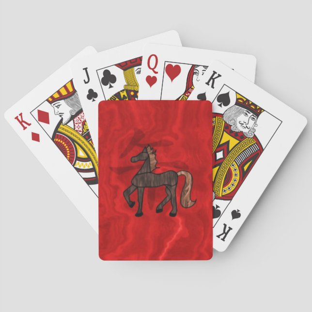 Year of the Horse Playing Cards (Back)