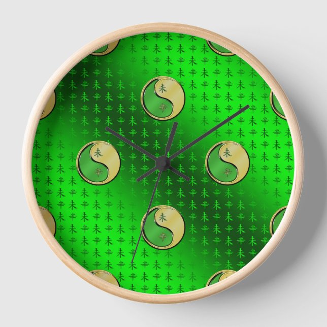 Year of the Metal Goat Clock (Front)