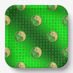 Year of the Metal Goat Paper Plate