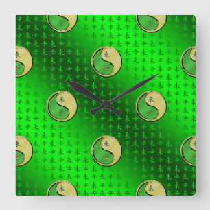 Year of the Metal Goat Square Wall Clock