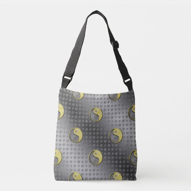 Year of the Metal Rabbit Crossbody Bag (Front)