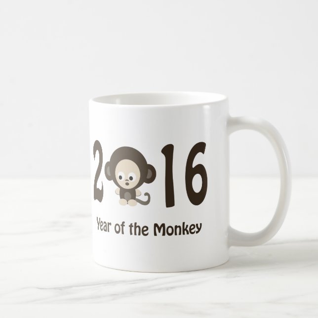 Year of the Monkey 2016 Coffee Mug (Right)
