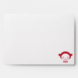 Year of the Monkey 2016 Envelope